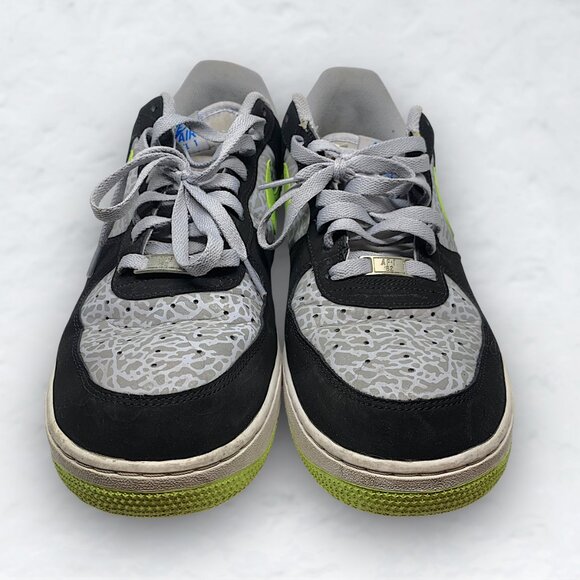Nike Air Force 1 Low Reflect Black Volt (2013) 488298077 - Picture 4 of 7
